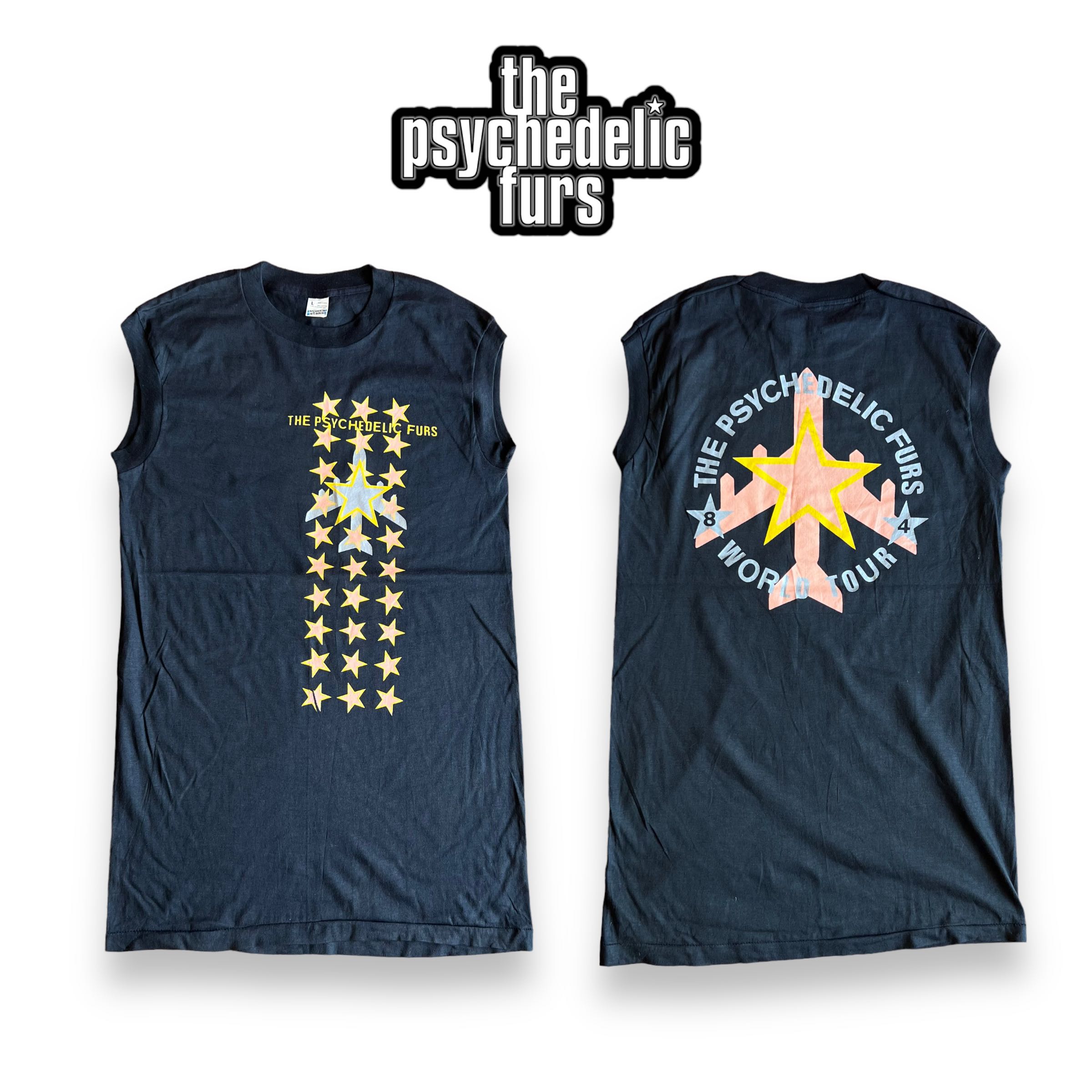 vtg.80s THE PSYCHEDELIC FURS - WORLD TOUR 1984