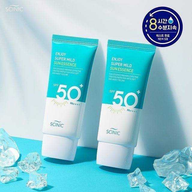 ครีมกันแดดหน้า Scinic enjoy super mind sun essence 50 ml