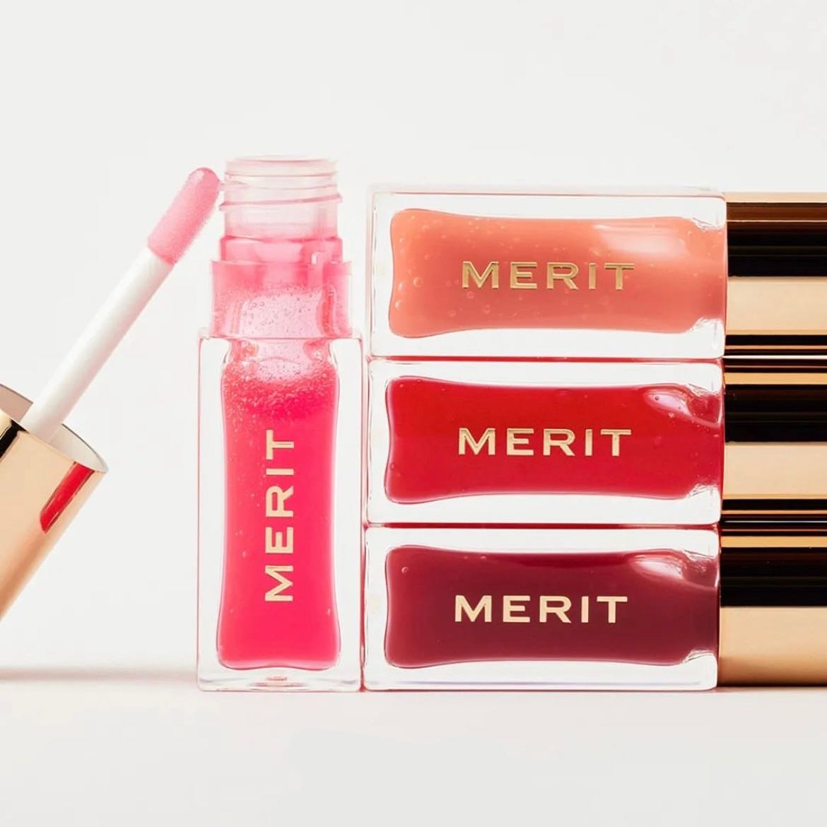 [พร้อมส่ง] MERIT Shade Slick Gelée Sheer Tinted Lip Oil