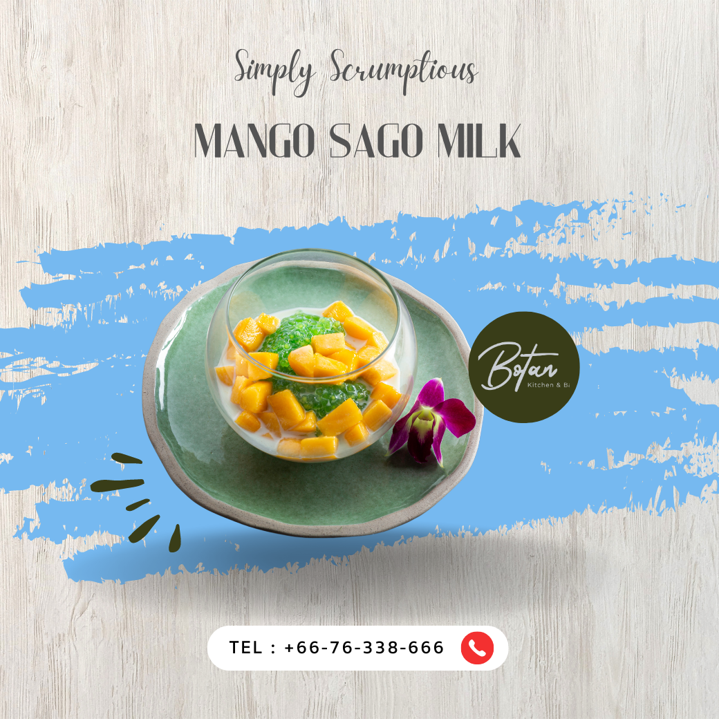 Mango Sago Milk