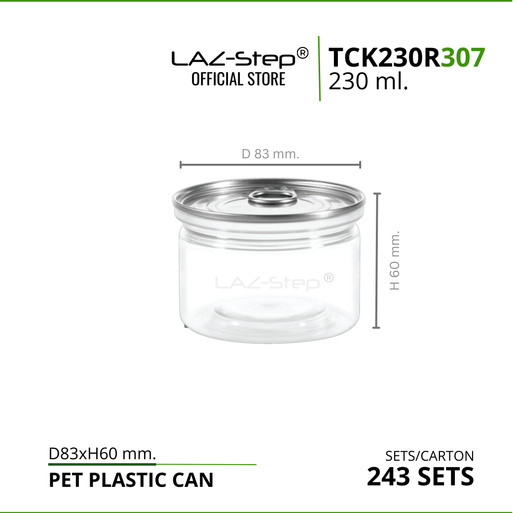 กระป๋องพลาสติก TCK230R307