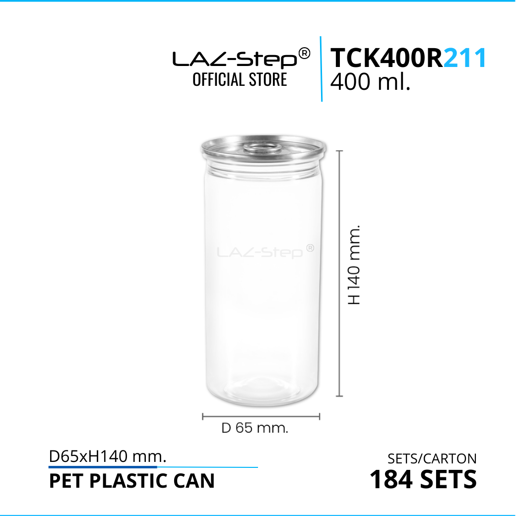 กระป๋องพลาสติก TCK400R211
