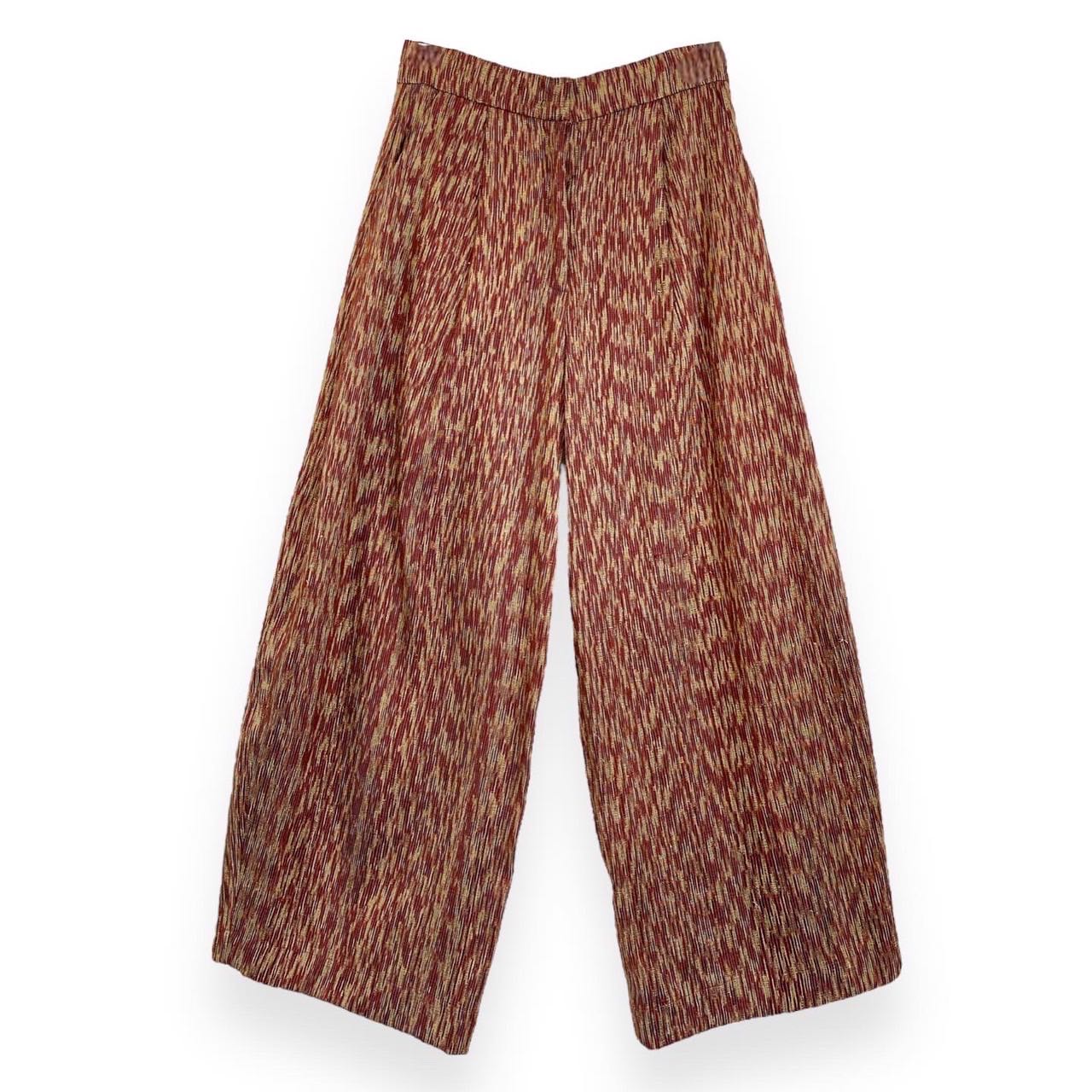 Silk Tailor Pants: Scarlet