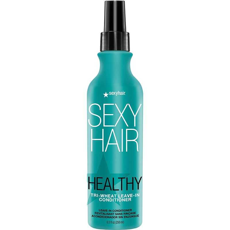 Sexyhair healthy soy tri-wheat leave in conditioner 250ml  อาหารผมสูตรโปรตีนถั่วเหลือง บำรุงเส้นผมให