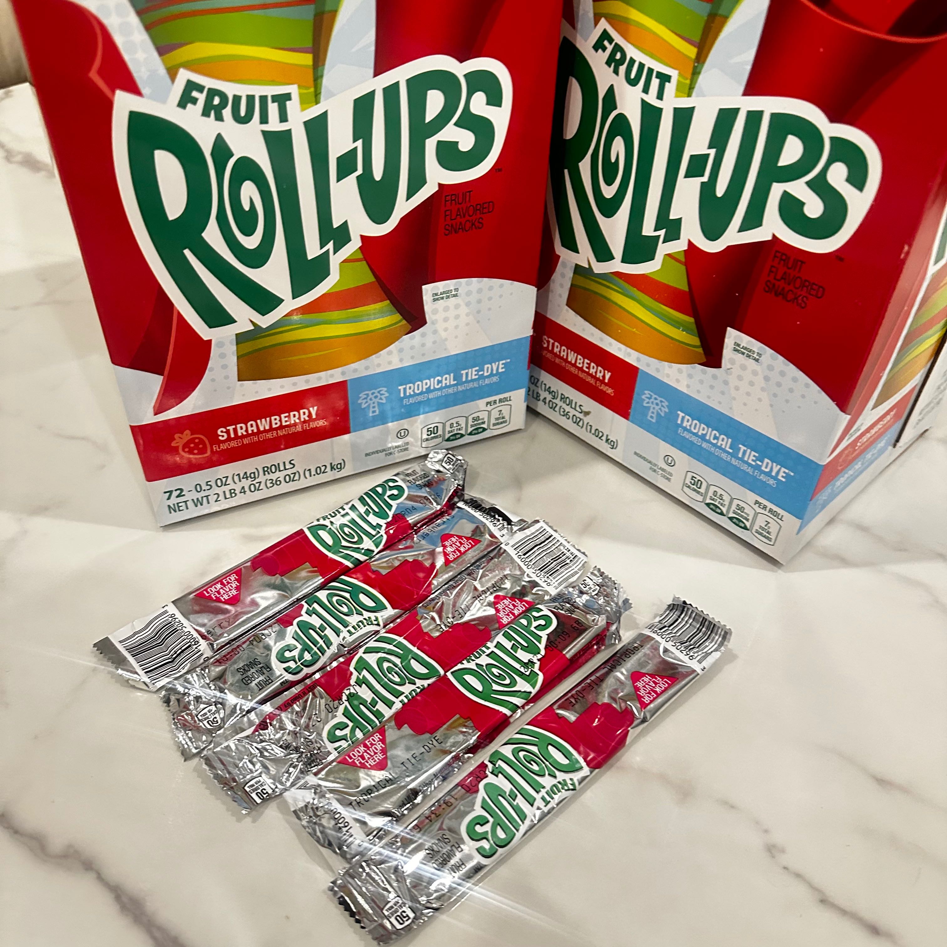 Fruit Roll Ups (ขนมฮิตใน TikTok )