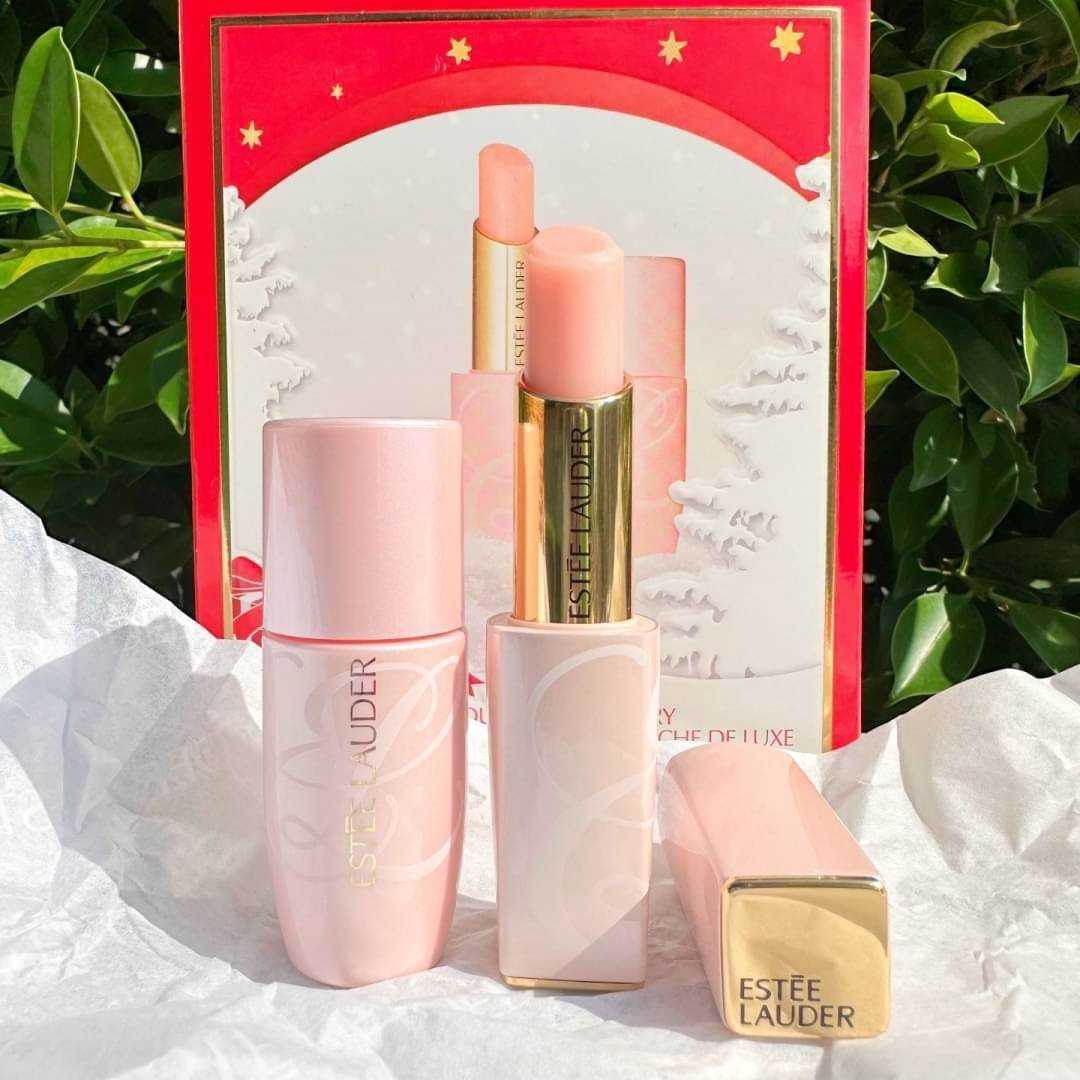 เซตบำรุงผิวปาก Estee Lauder Wrap Your Lips In Luxury Set Gift Set (for Lips)   #ป้ายไทย