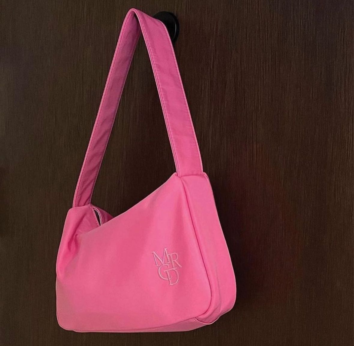 (พร้อมส่ง) Mardi Panini Nylon Bag in Pink