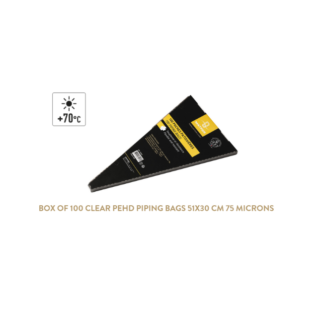 165016 BOX 100 DISPOSABLE PIPINGSBAGS