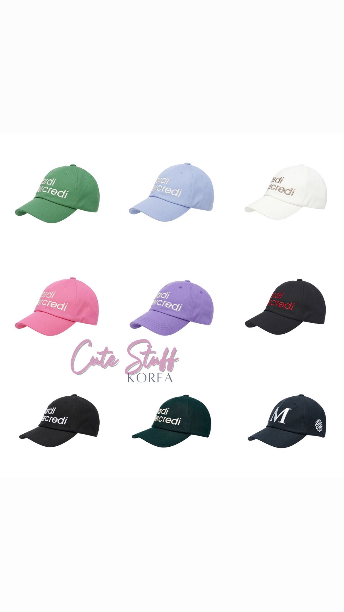 พรีออเดอร์ mardi mercredi cap nouveau