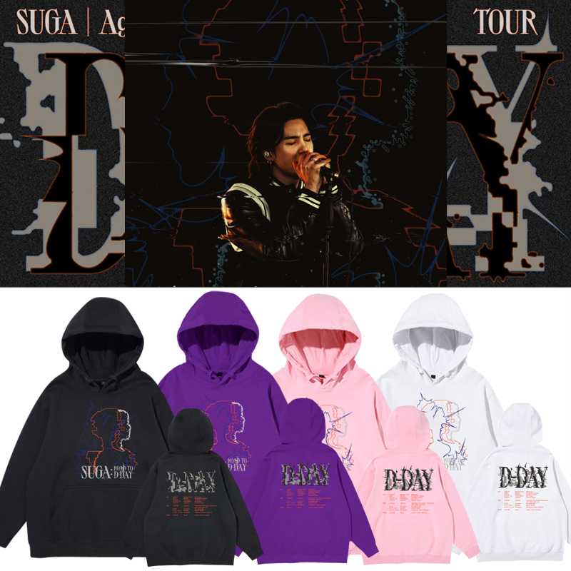 Pre-Order | เสื้อกันหนาว BTS SUGA : คอนเสิร์ต SUGA | Agust D TOUR