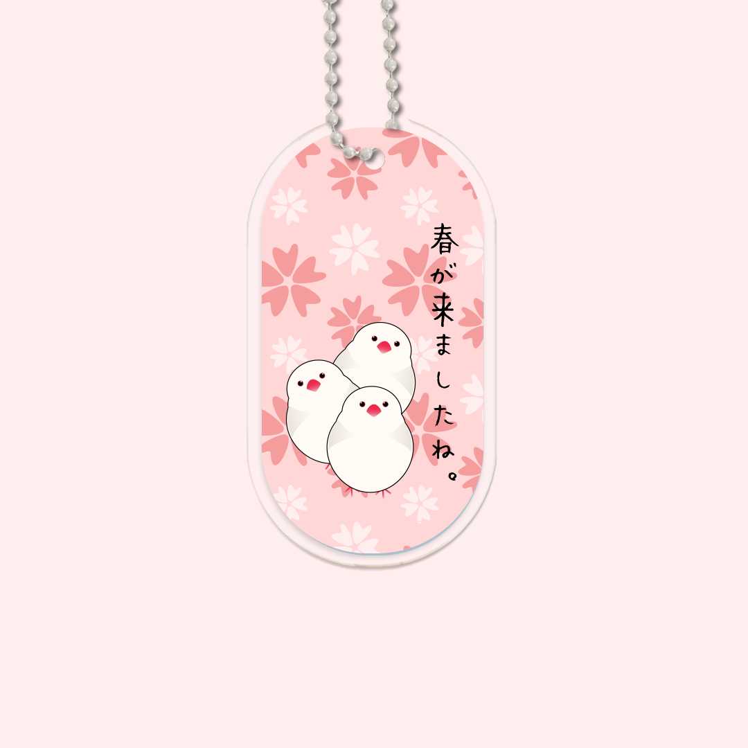 [seasonal merchandise] enamemo spring bird