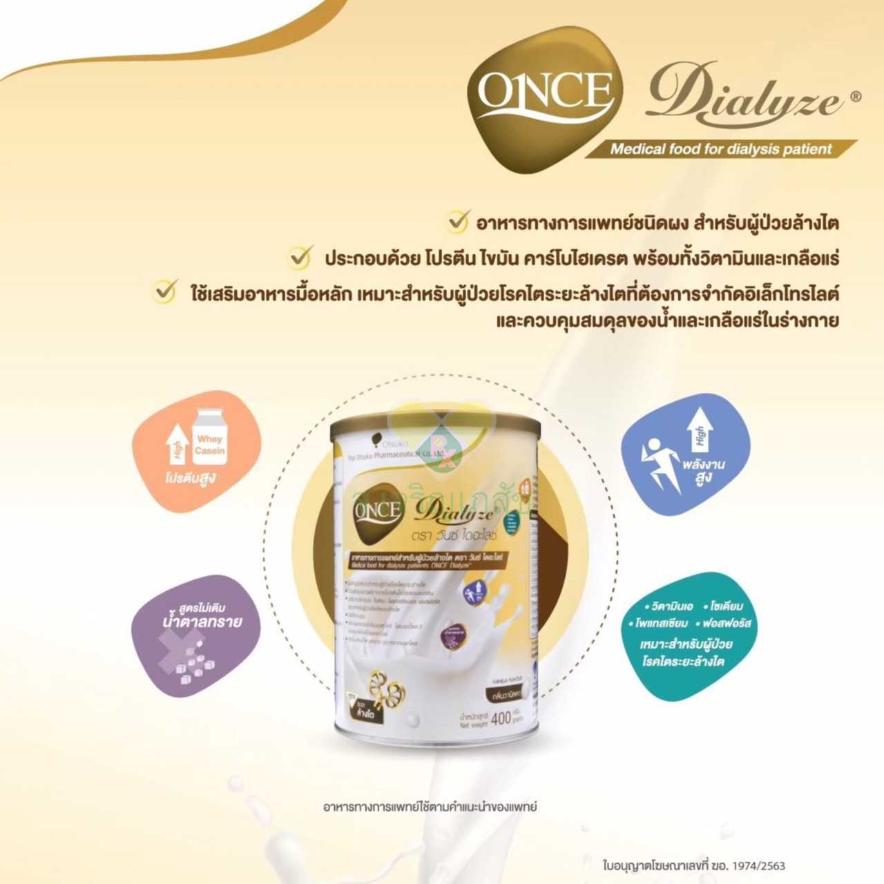 วันซ์ ไดอะไลซ์ ONCE Dialyze