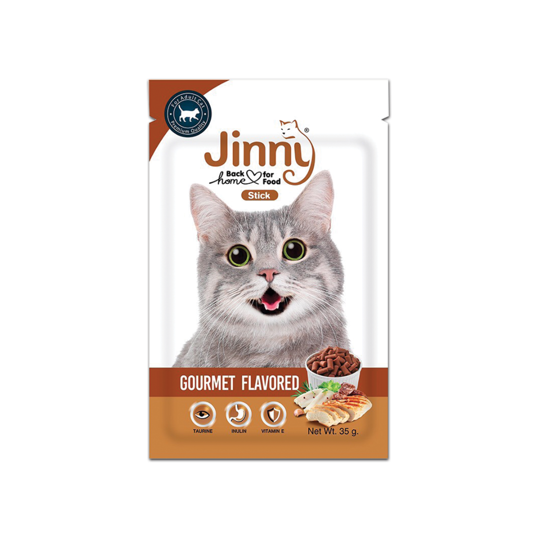 Jinny จินนี่ แคท สแน็ค ขนมแมว รสกัวเม่ 35 g.