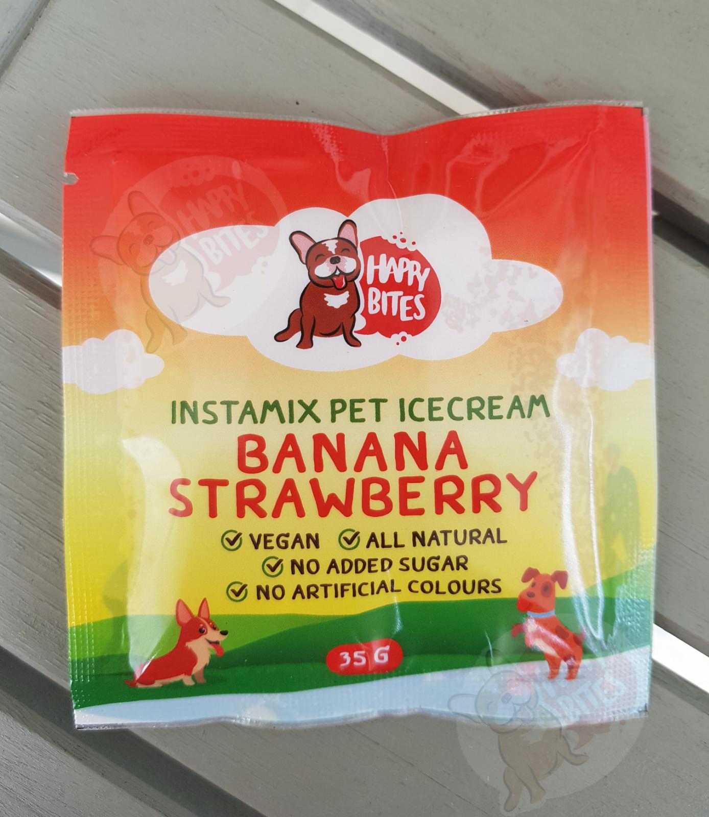 REFILL Banana and Strawberry Instamix Icecream 35 g