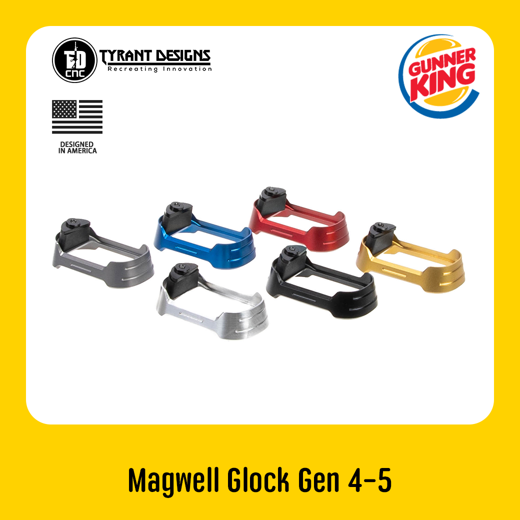 Tyrant cnc Magwell Glock
