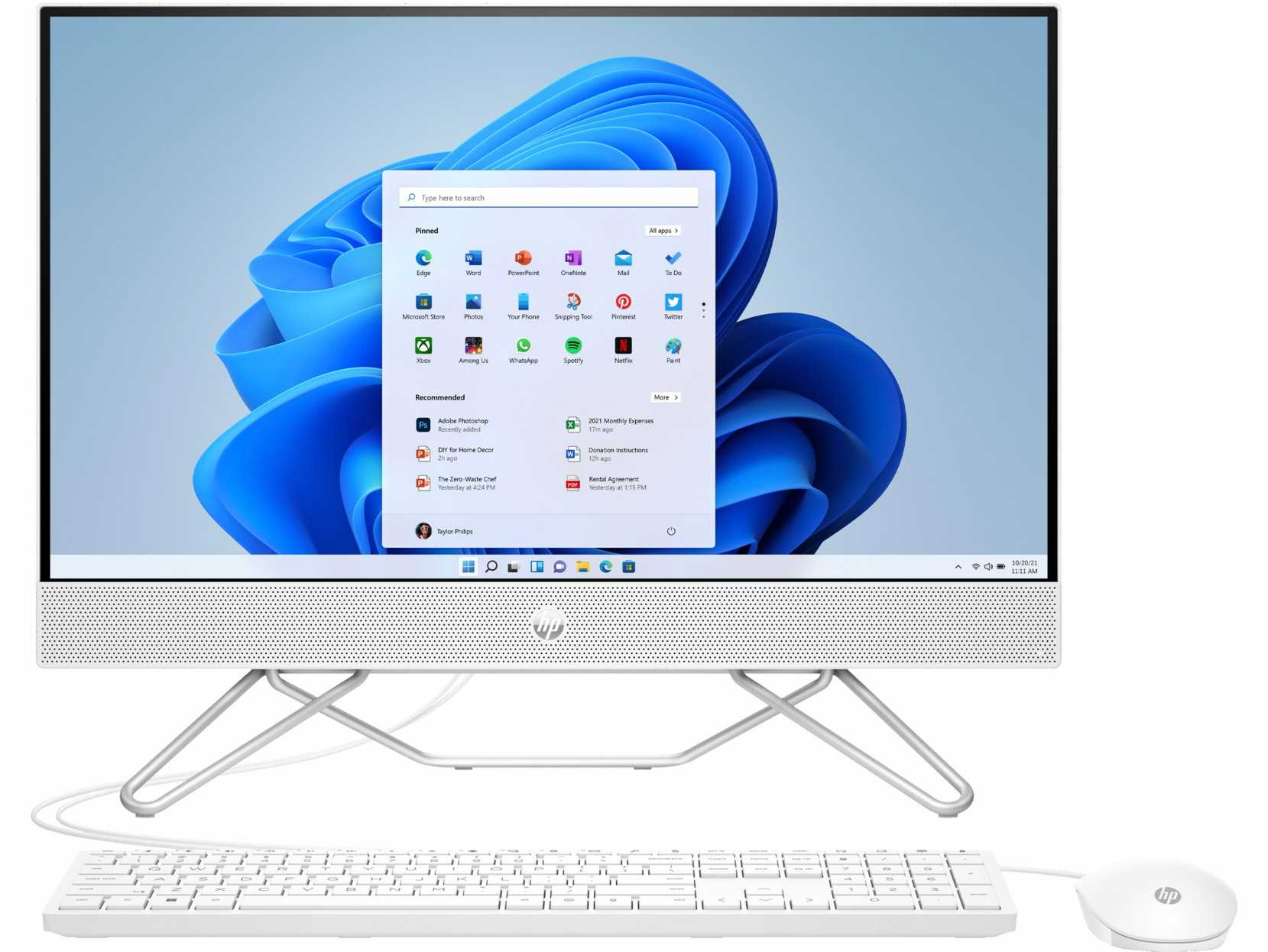 HP AIO 24-CB1019D INTEL i5-1235U / 8GB / 512GB / WIN11