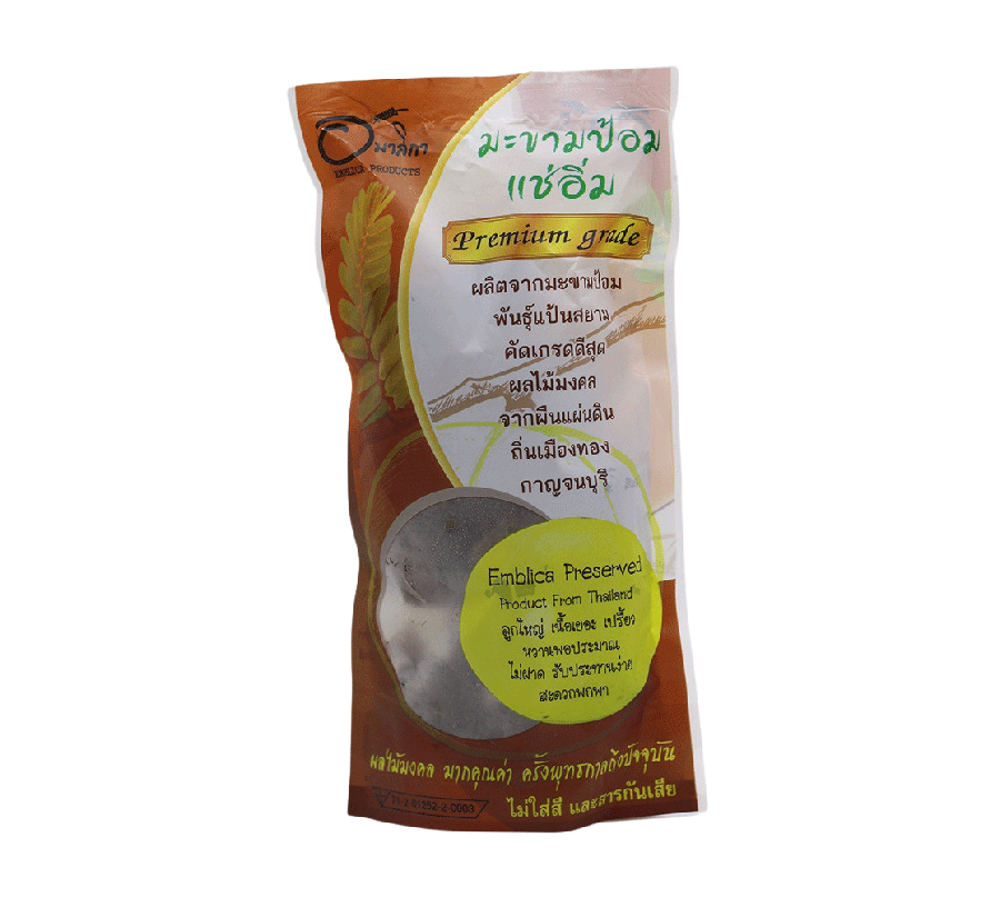 อมาลิกา มะขามป้อมแช่อิ่มเม็ดใหญ่ 200 g