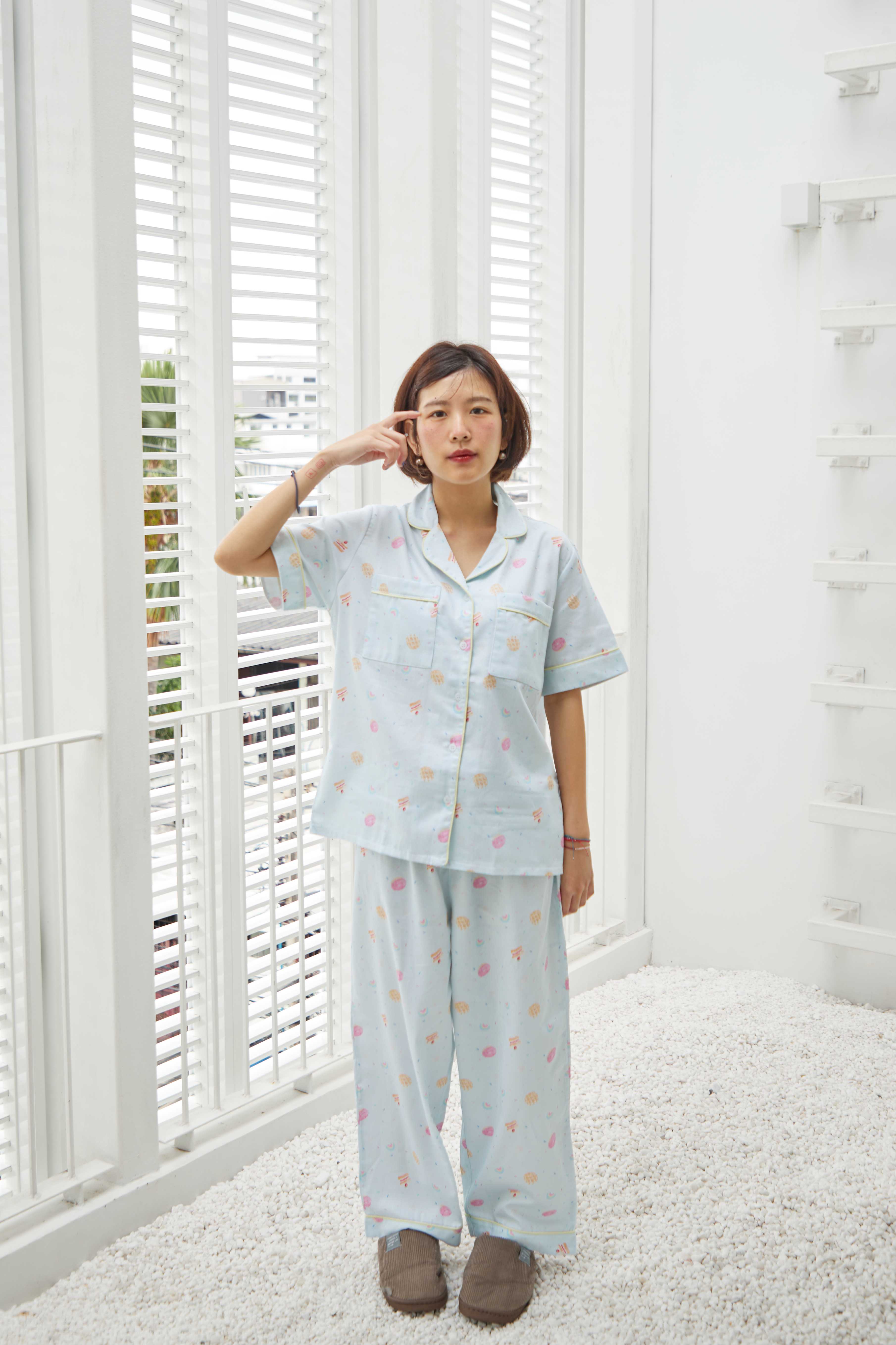SliptoSleep ชุดนอนโนบรา-Sweet Dream Pants set