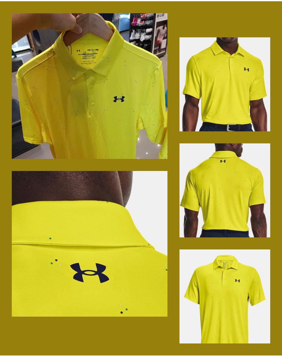 UA Men’s Golf Playoff 3.0 Polo