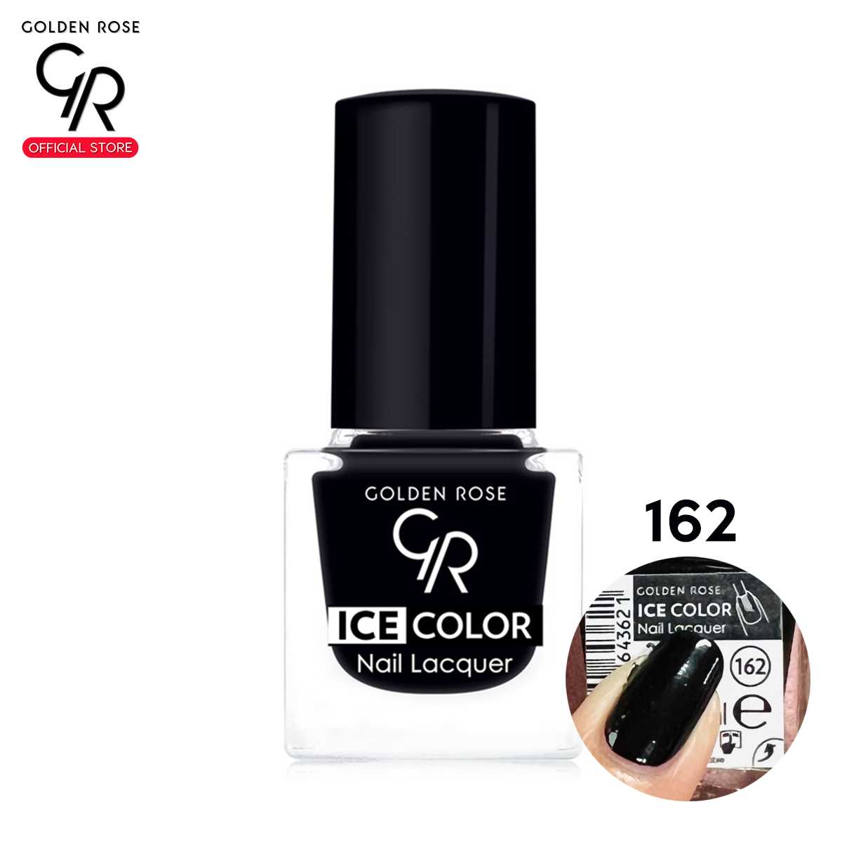 Golden Rose โกลเด้น โรส สีทาเล็บ ไอซ์ เนลล์ 6 มล. Ice no.162