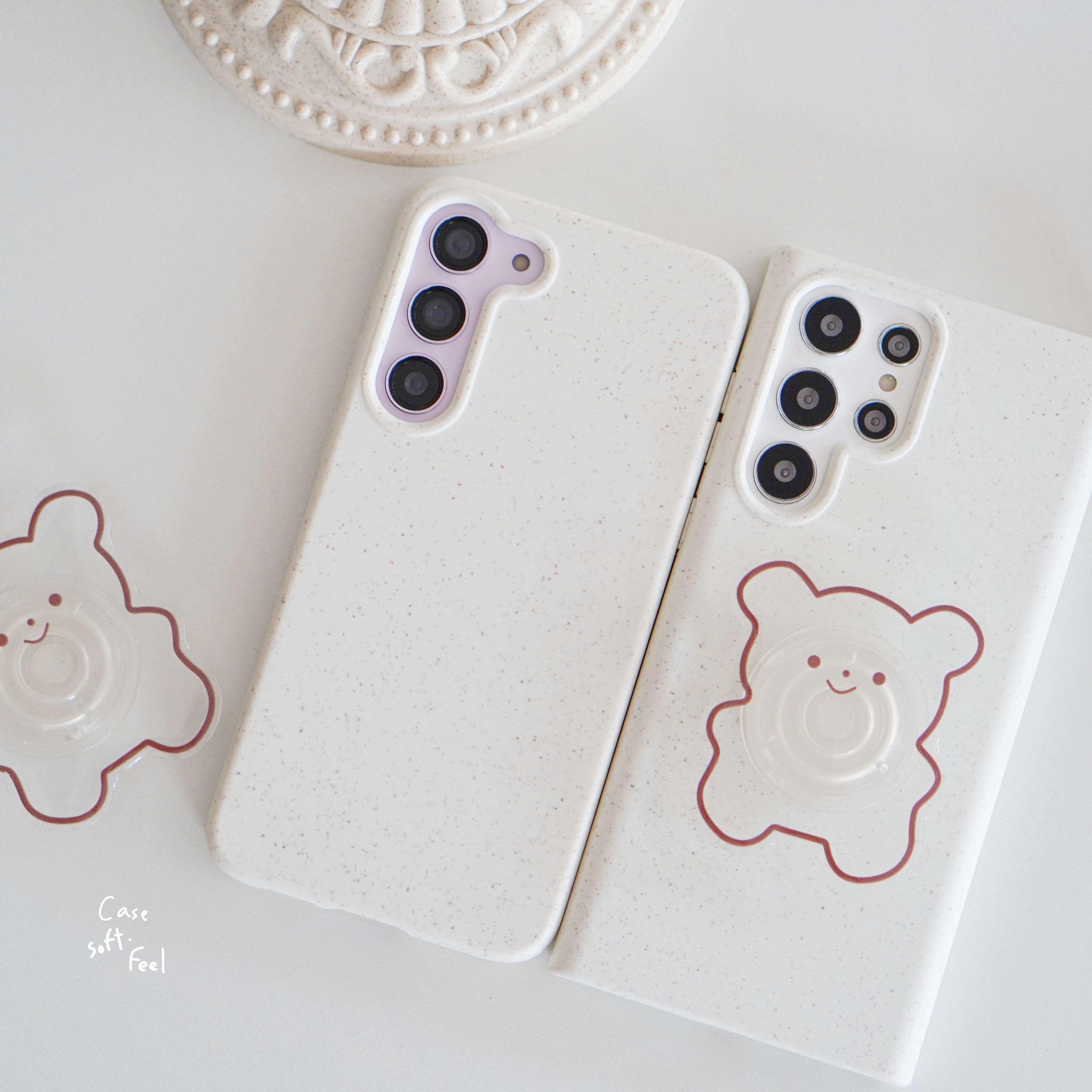 เคสซัมซุง s22 s2w+ s22ultra s23 s23+ s23ultra s23fe Silicone ครีมมี่🧁