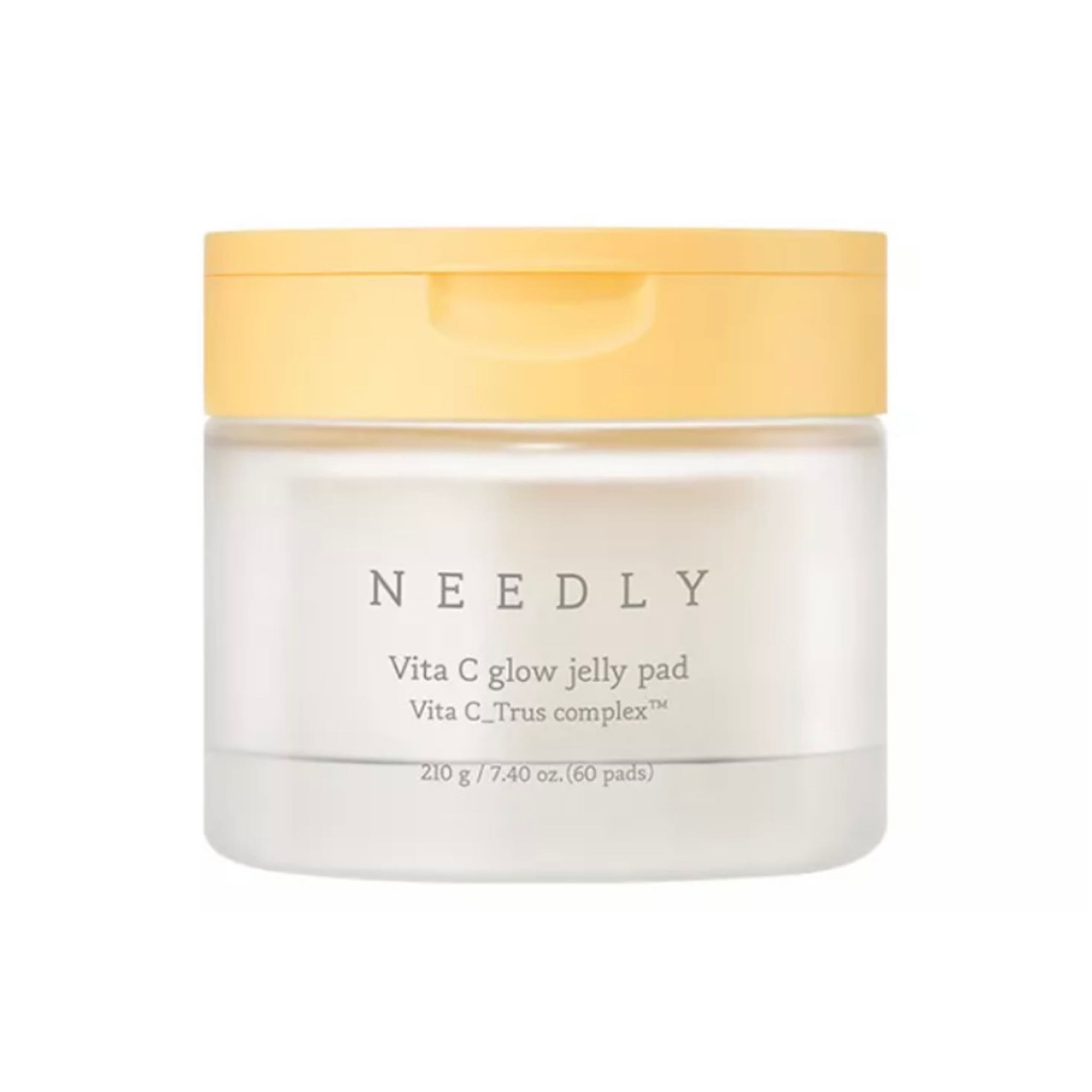 Needly Vita C Glow Jelly Pad (60แผ่น) โทนเนอร์ สูตรวิตซี แพดน้องใหม่