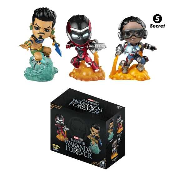 Whole Set : BLACK PANTHER Wakanda Forever Special Blind Box (Namor & Ironheart Mark 2)