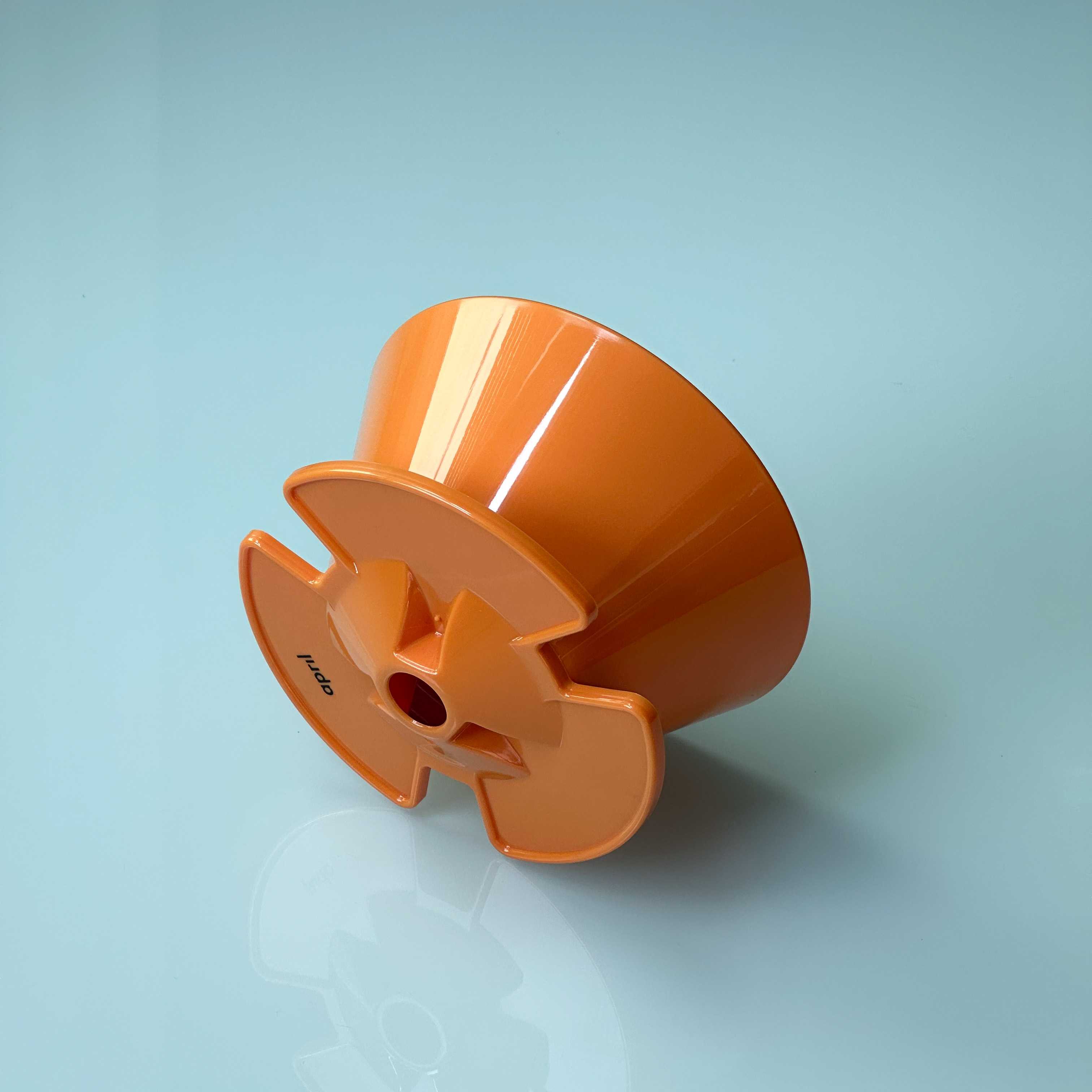 April orange plastic brewer
