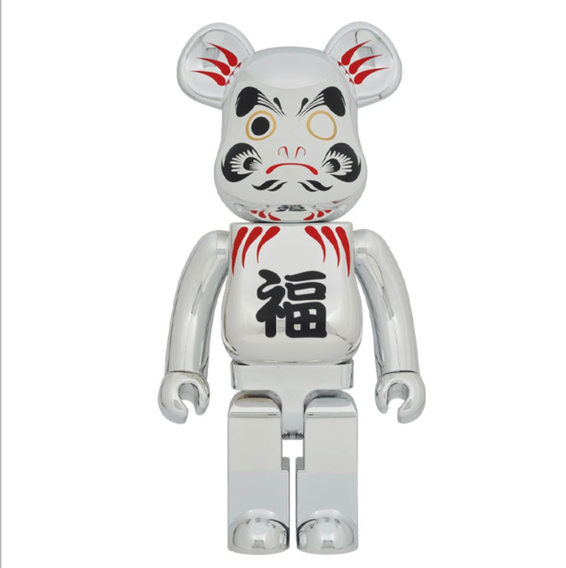 Daruma fuku Silver chrome 1000%