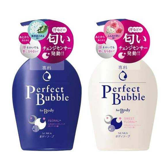 เจลอาบน้ำ Shiseido Senka Perfect Bubble 🇯🇵 500 ml
