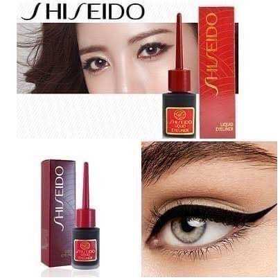 อายไลเนอร์สูตรกันน้ำ Shiseido Liquid Eyeliner สี 741 Black