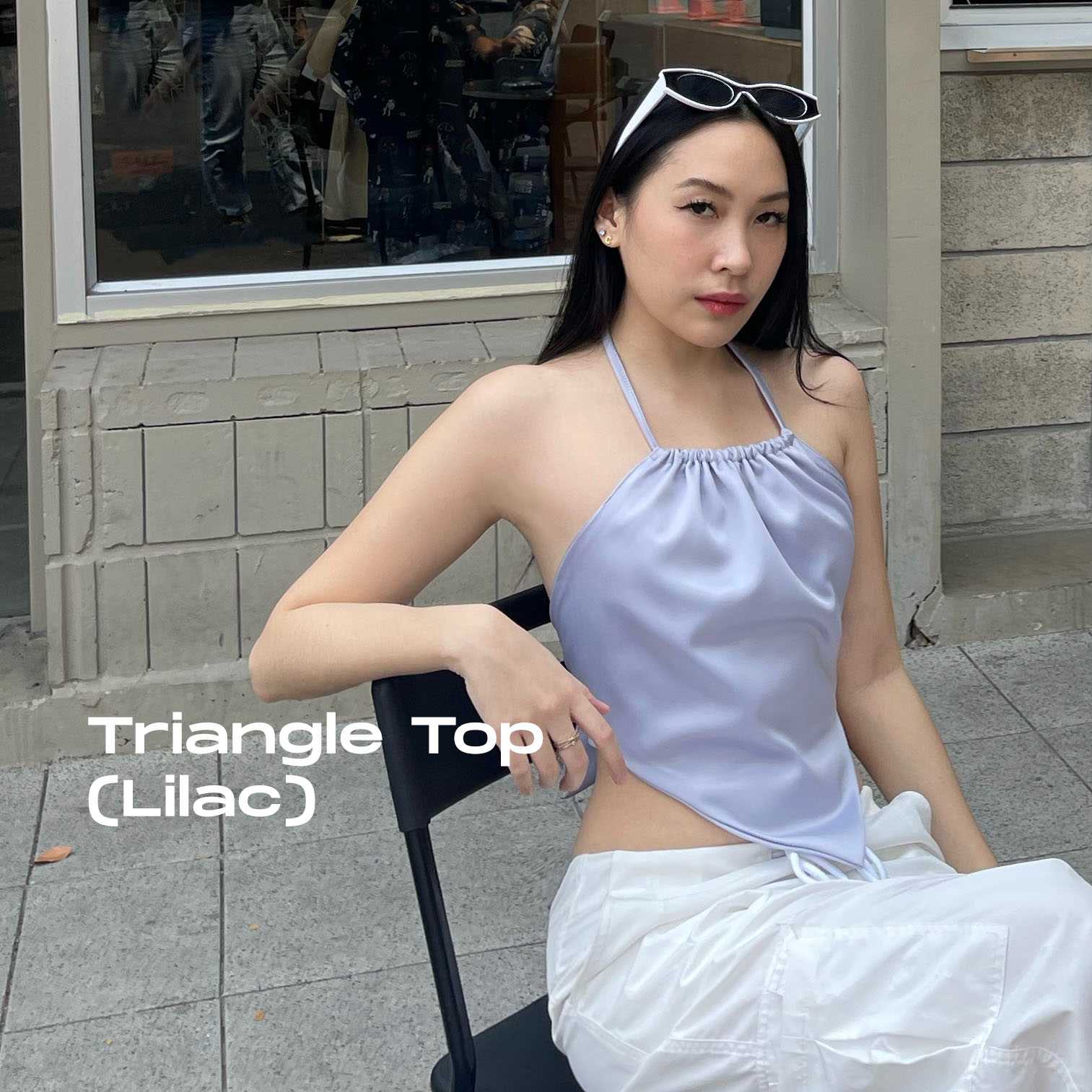 Triangle Top (Lilac)