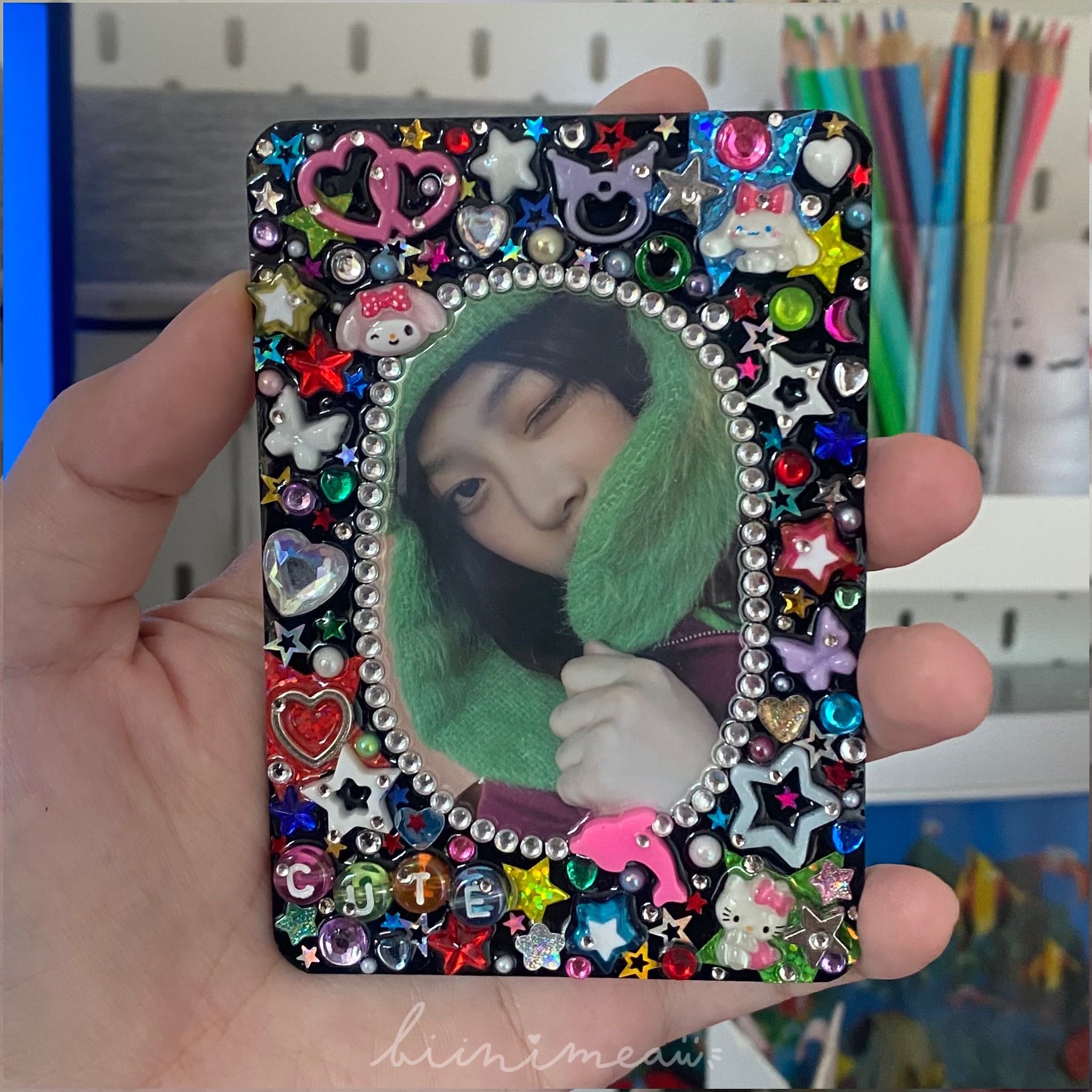 🖤🐬  เฟรมการ์ด 🦋🩵