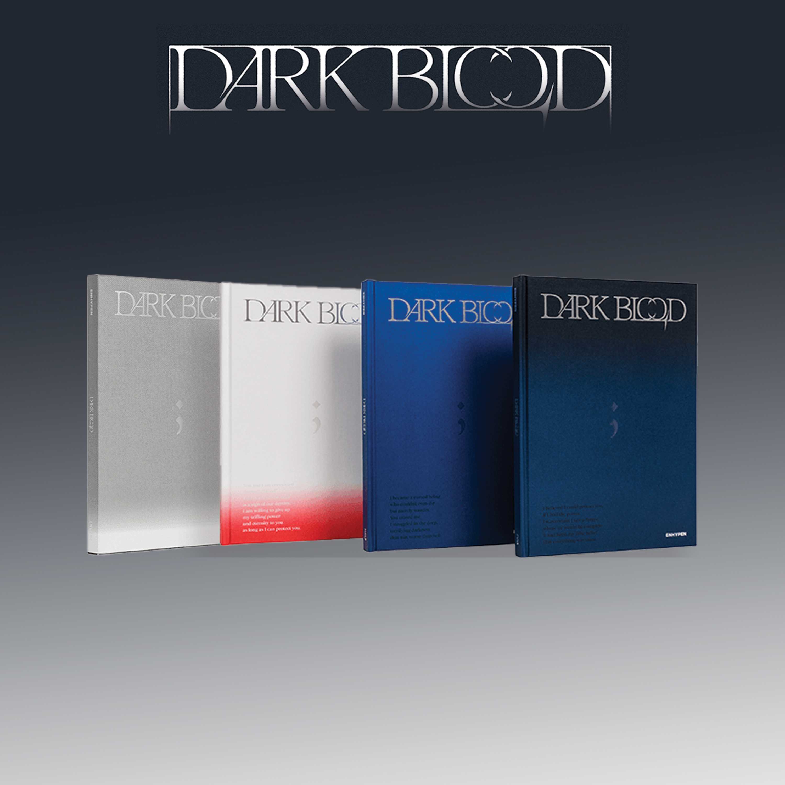 ꒰Pre - order꒱ ENHYPEN 4th Mini Album  'DARK BLOOD'