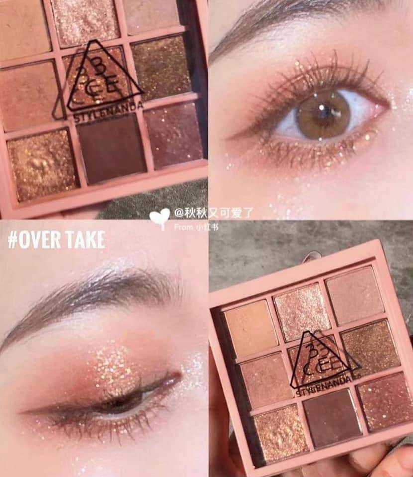 อายแชโดว์ 3CE Mood Recipe Multi Eye Color Palette โทนสีส้ม-น้ำตาลอมแดง