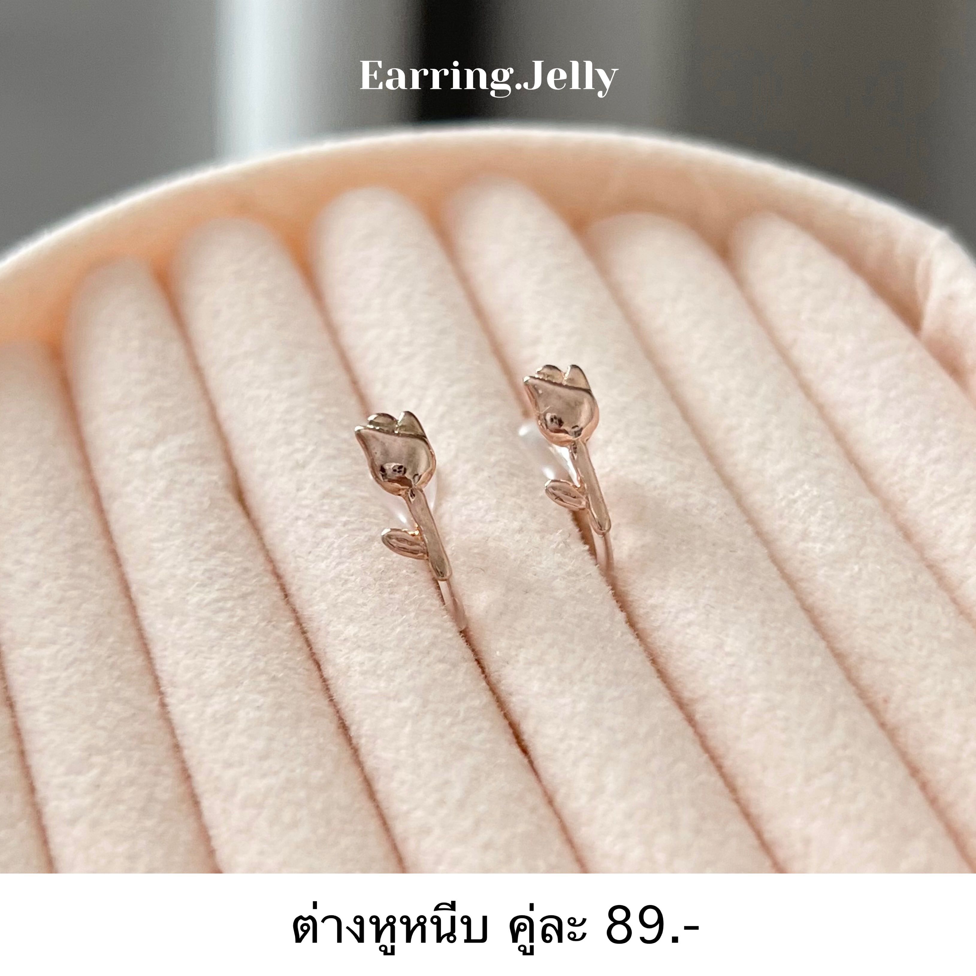 ☁️✨ ทิวลิป Pink Gold  แป้นใส 