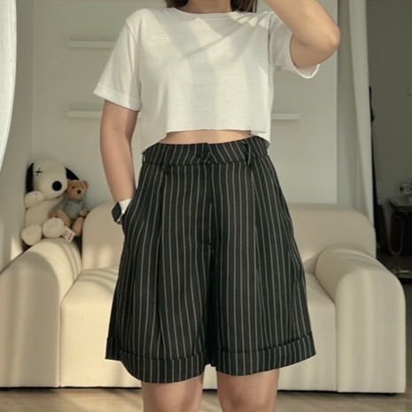 ขาสั้น ลายทาง รุ่น 06 - SHORT PANTS N0.06