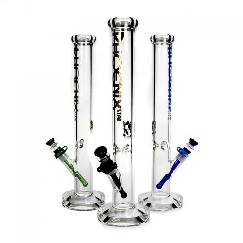 PHOENIX STAR Straight Bong 7mm Thick l 44 cm
