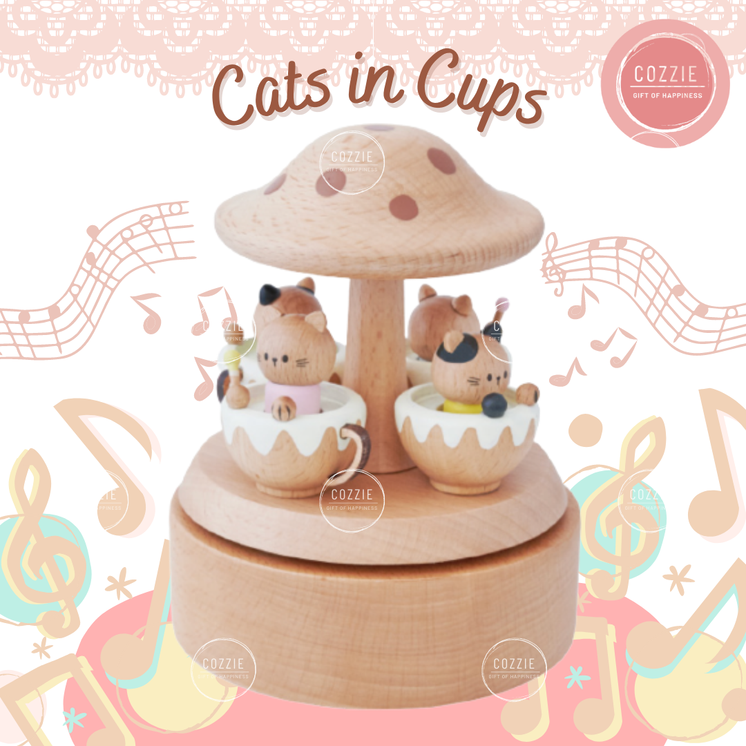 Cats in the Cups, Wood's Music Box Collection