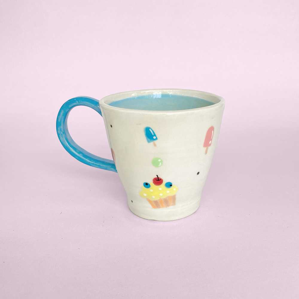 แก้ว Cupcake ice cream MUG CUP 15M01