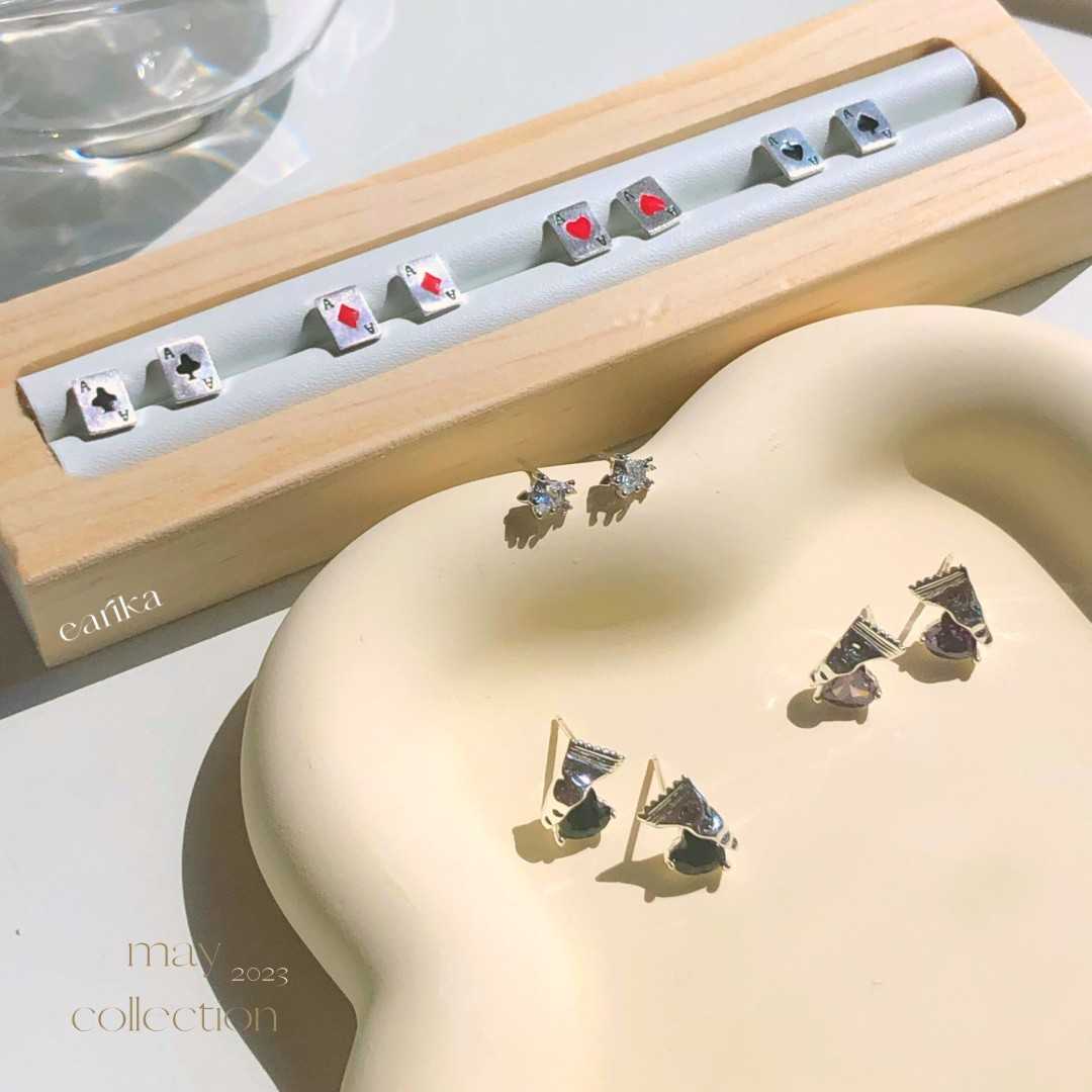 earika.earrings - ต่างหูเงินแท้ S92.5 คอลเลคชั่นต้นเดือนพฤษภาคม 2023 (1) เหมาะสำหรับคนแพ้ง่าย