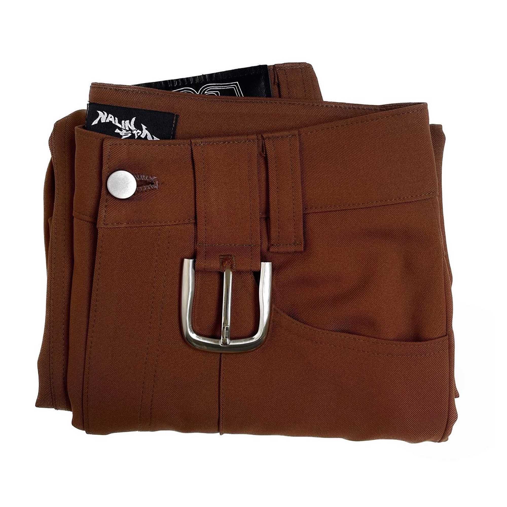 Pre-order Classic Buckle Flared Trousers
