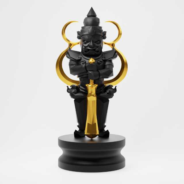 ท้าวเวสสุวรรณ VESSAVANA (สีดำ Black Color)