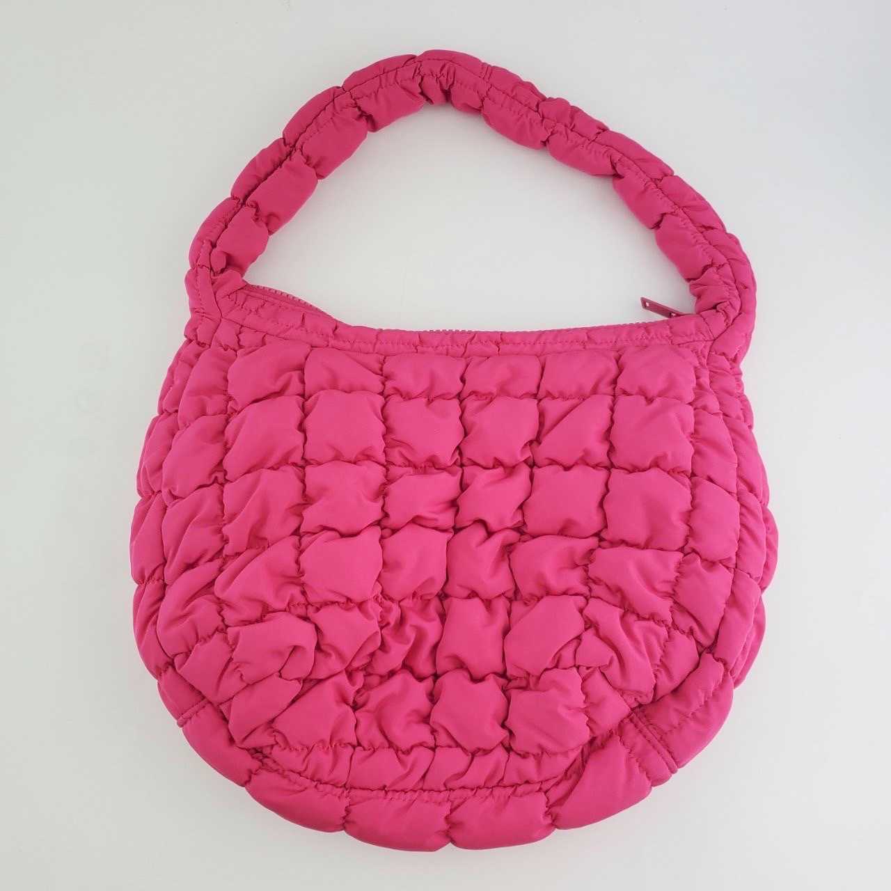 COS รุ่น Quilted Mini Bag สีชมพู Pink ใบเล็ก