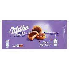 Milka Choco Mini Stars น้ำหนัก 185 กรัม