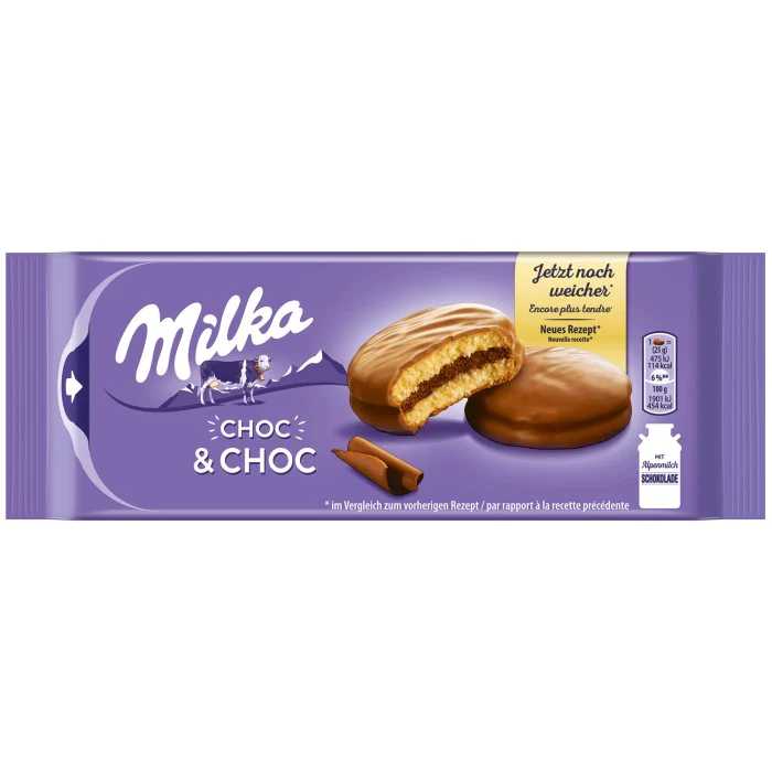 Milka Soft Sandwich Choc & Choc น้ำหนัก 175 กรัม