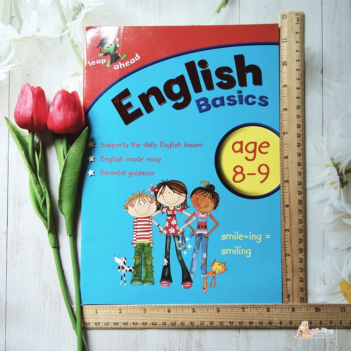 แบบฝึกหัดภาษาอังกฤษ║English Basics 8-9║★มือสอง ★ปกอ่อน