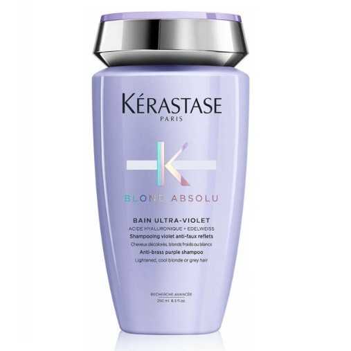 แชมพูสำหรับผมผ่านการฟอก ทำสีหม่น ไฮไลท์ บาลายาจBain blond absolu ultra-violet 250ml 
