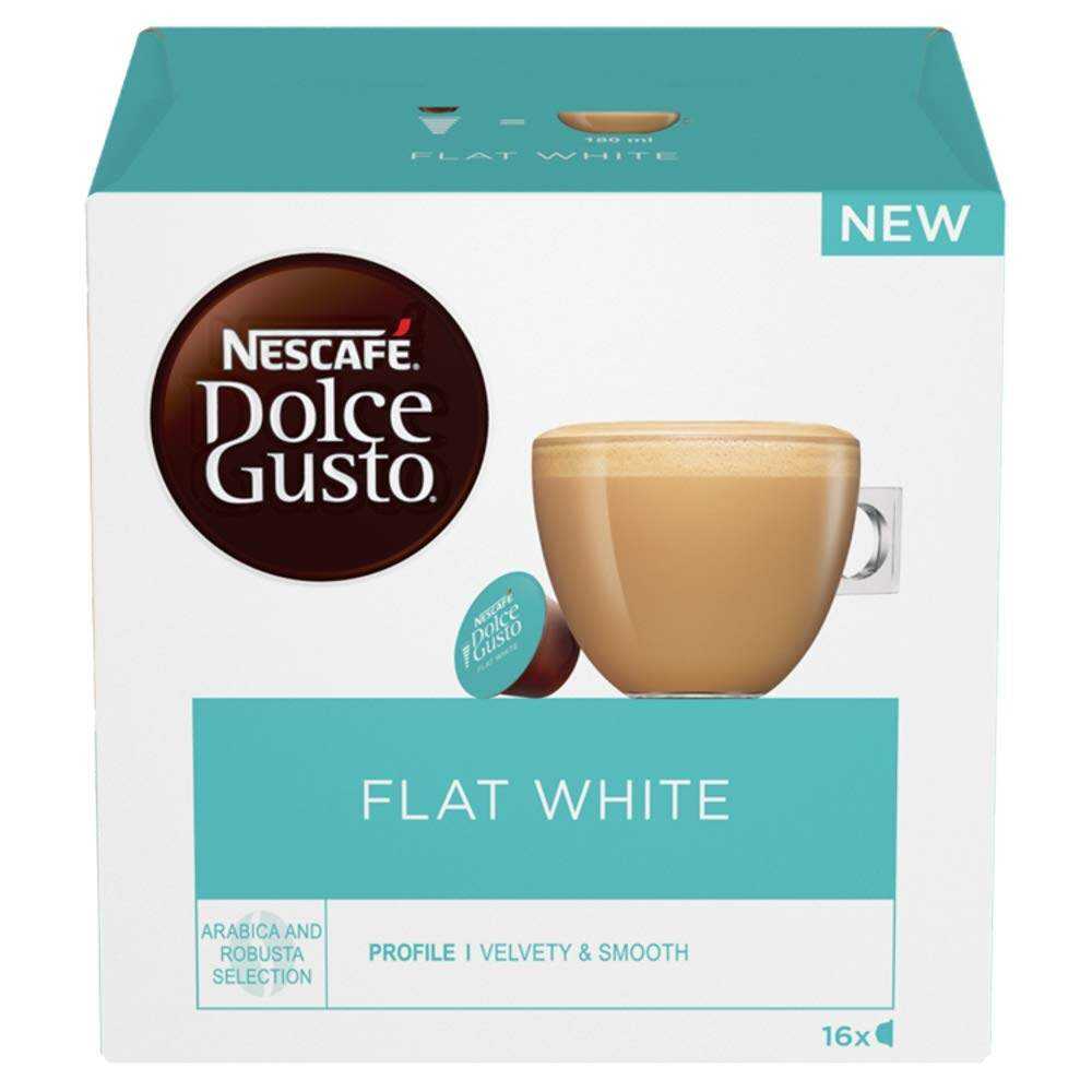 Nescafe Dolce Gusto Flat White  ( แคปซูล ) น้ำหนัก 187.2 กรัม