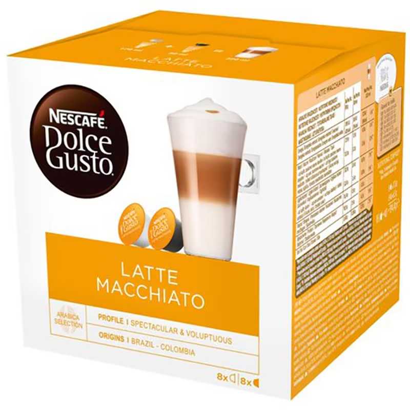 Nescafe Dolce Gusto Latte Macchiato  ( แคปซูล ) น้ำหนัก 183.2 กรัม